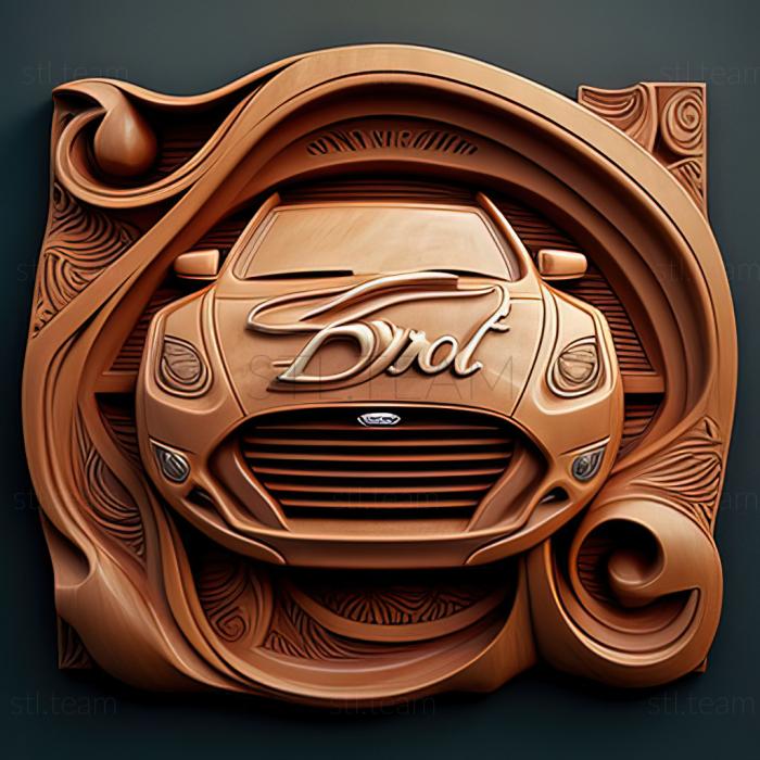 3D модель Форд Фокус (STL)